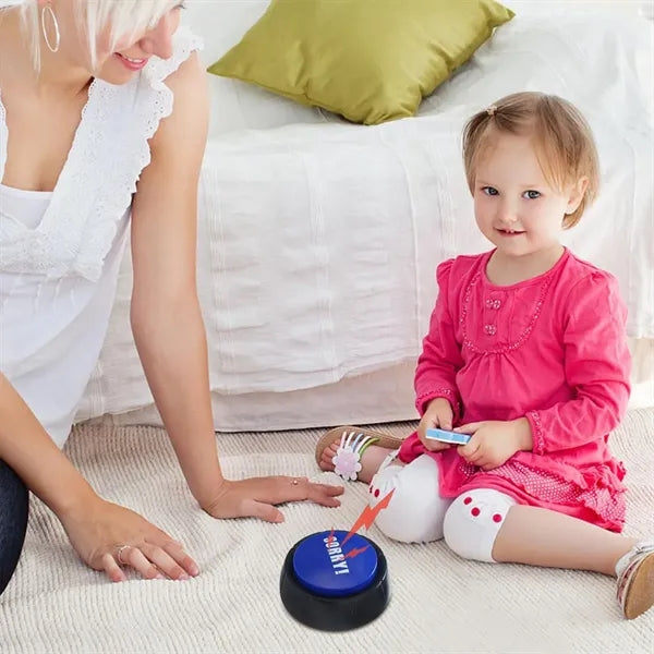Interactive Press-Type Yes/No Buzzer Button Toy