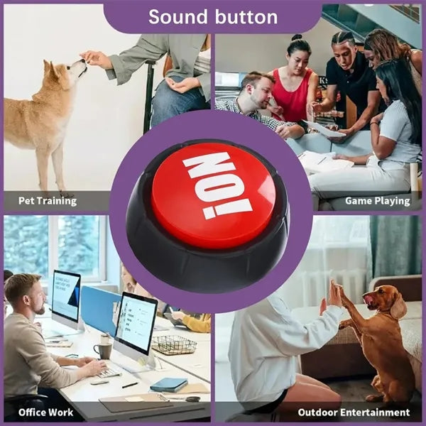 Interactive Press-Type Yes/No Buzzer Button Toy