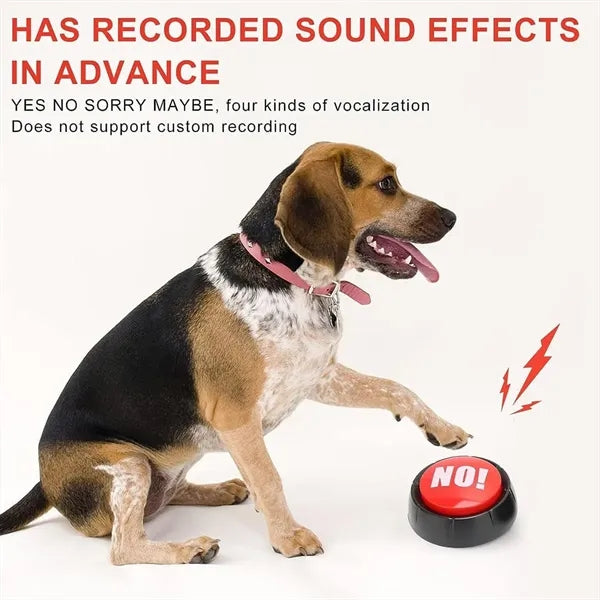 Interactive Press-Type Yes/No Buzzer Button Toy
