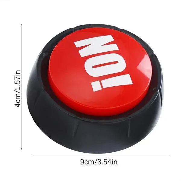 Interactive Press-Type Yes/No Buzzer Button Toy