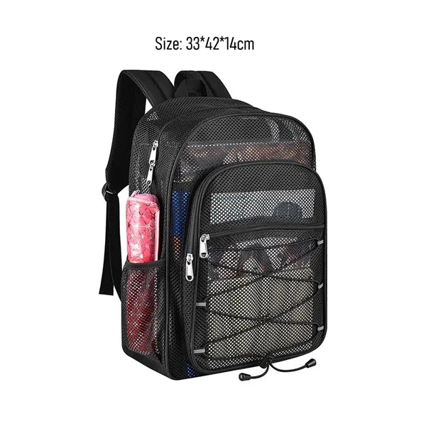 Mesh Backpack With Customizable Logo