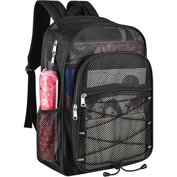 Mesh Backpack With Customizable Logo