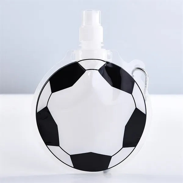 Soccer Foldable Water Bag with Buckle