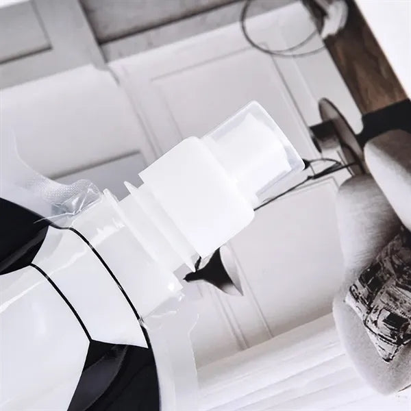 Soccer Foldable Water Bag with Buckle