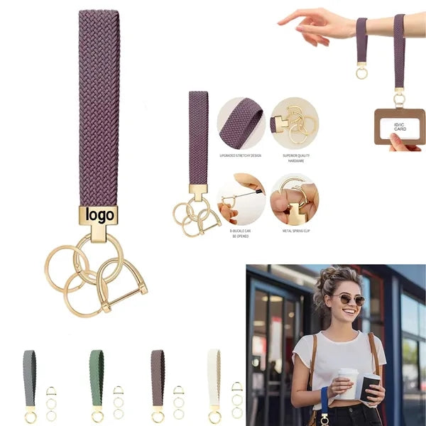 Adjustable Wrist Keychain for Men and Women