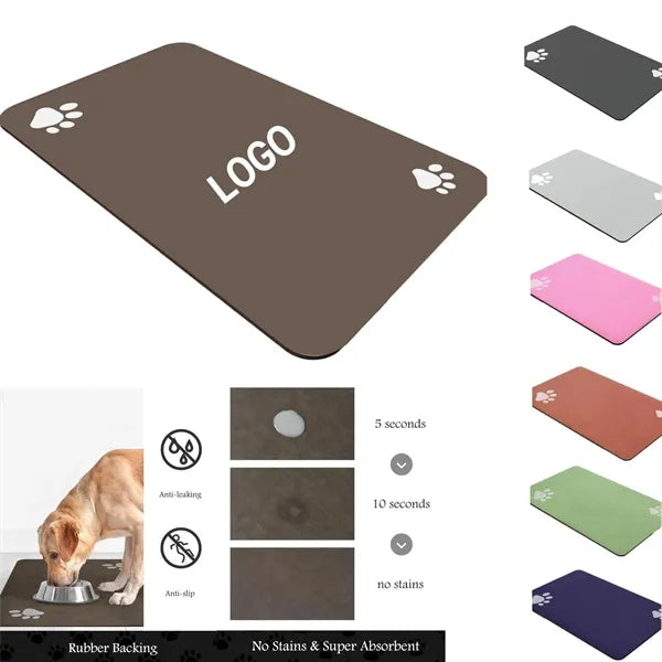 Premium Absorbent Pet Feeding Mat