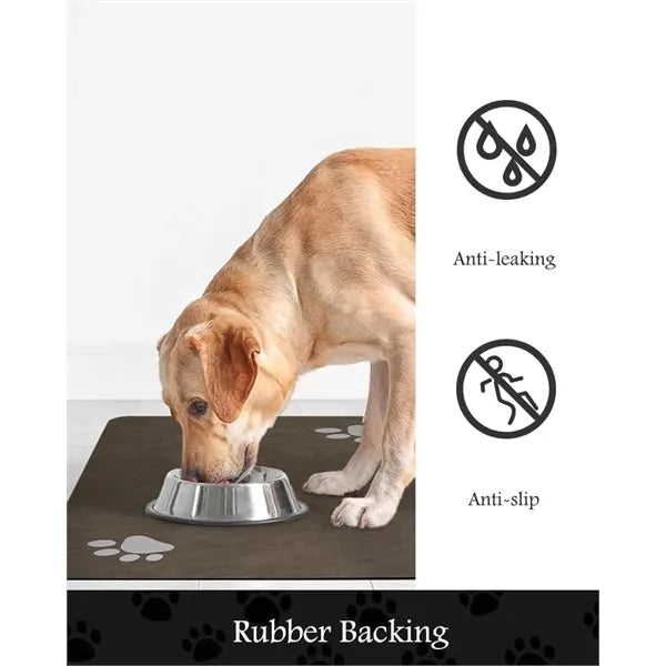 Premium Absorbent Pet Feeding Mat