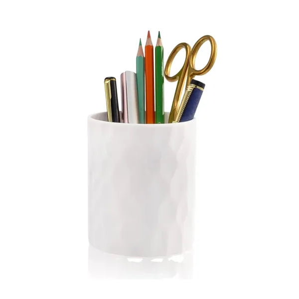Modern Minimalist Pencil Cup - Silicone Storage for Desk