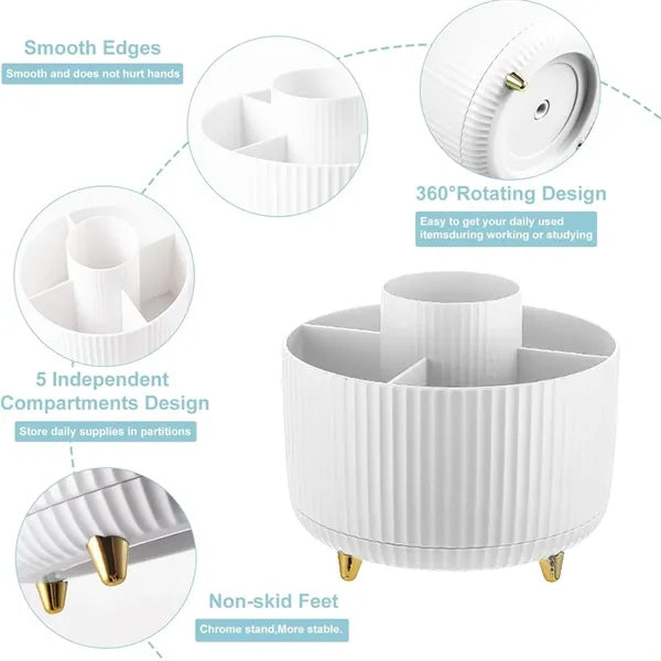360-Degree Swivel Organizer for Stationery