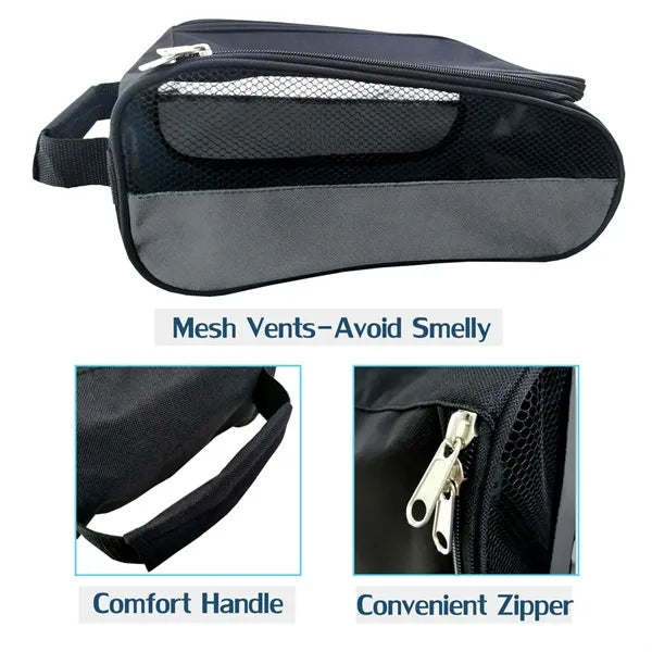 Portable Ventilated Lightweight Foldable Golf Shoes Bag