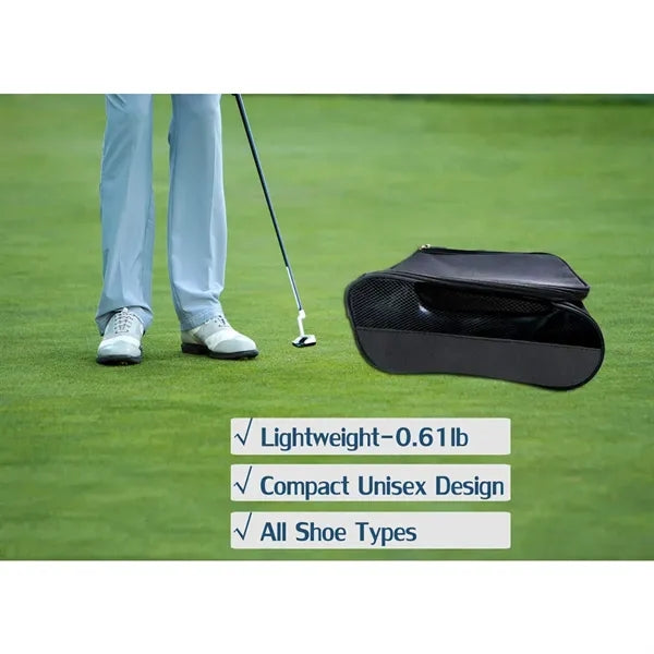 Portable Ventilated Lightweight Foldable Golf Shoes Bag