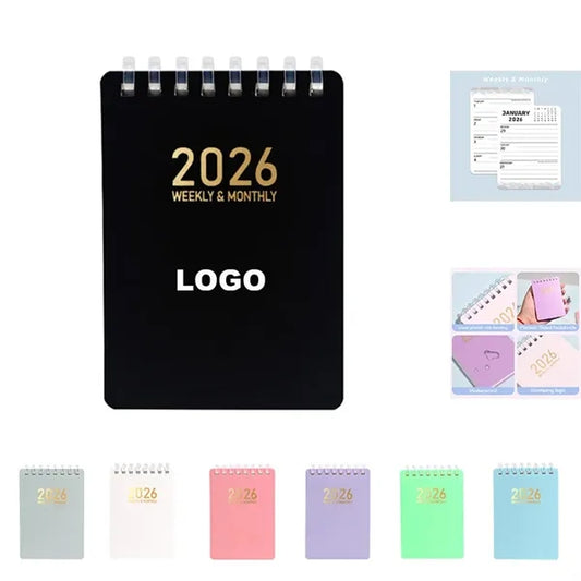 2026 Portable Pocket A7 Calednar Notebook