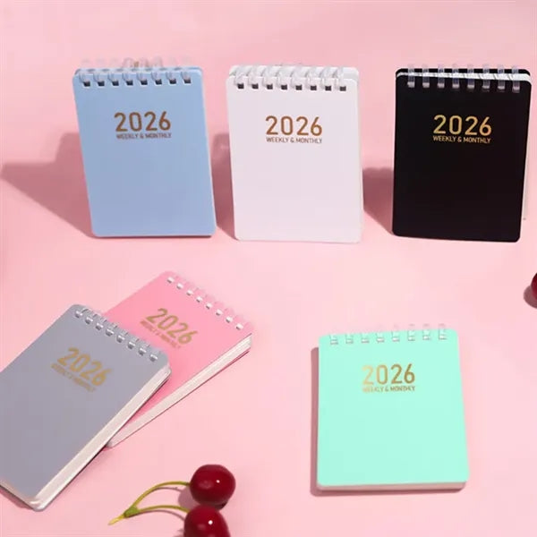 2026 Portable Pocket A7 Calednar Notebook