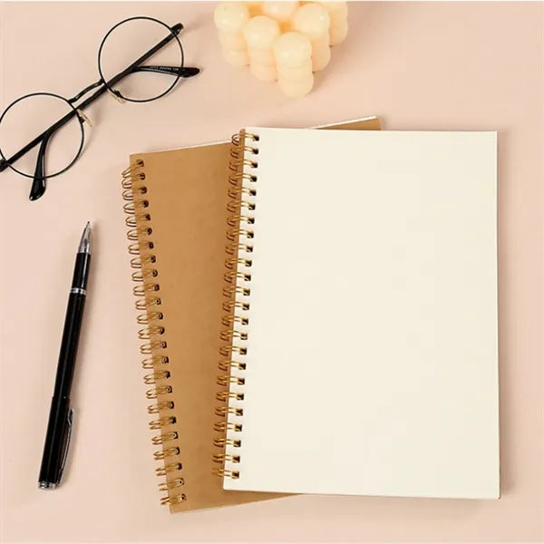 Twin Wire Bound Side Flip Notebook