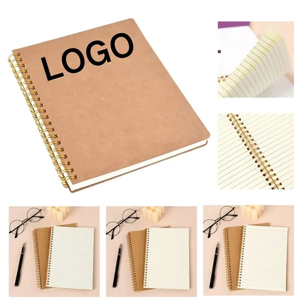 Twin Wire Bound Side Flip Notebook