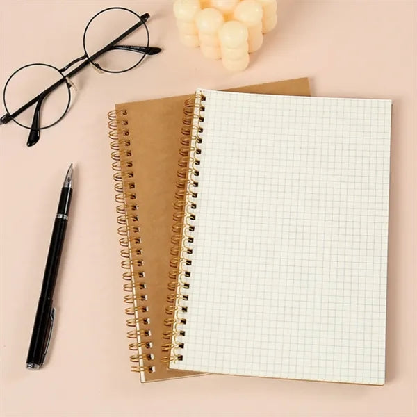 Twin Wire Bound Side Flip Notebook