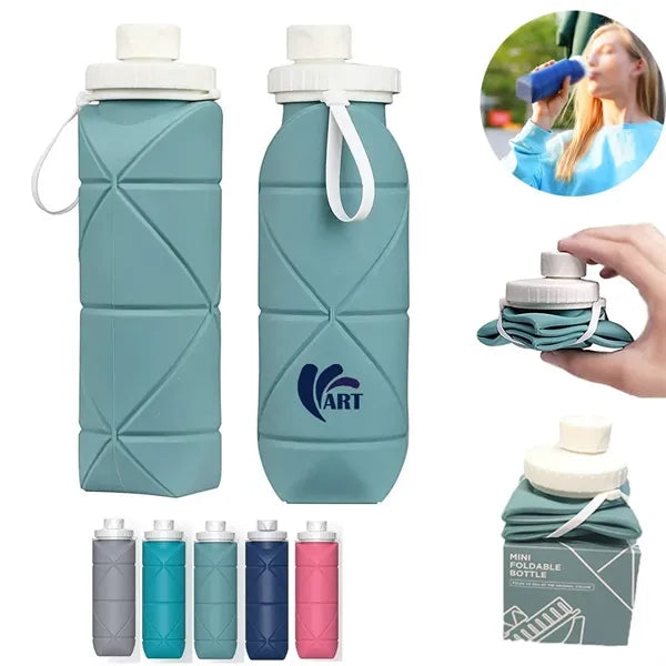20oz Large Capacity Collapsible Water Bottle