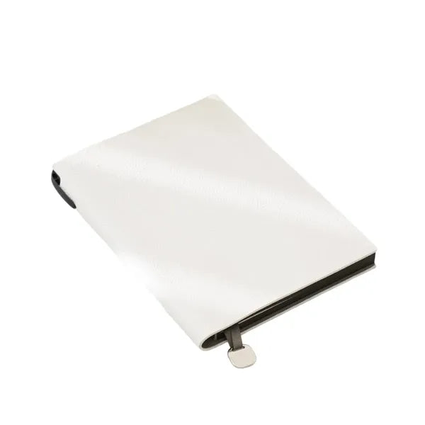 A5 PU Leather Thick Paper Lay-Flat Bookmark Lychee Notebook