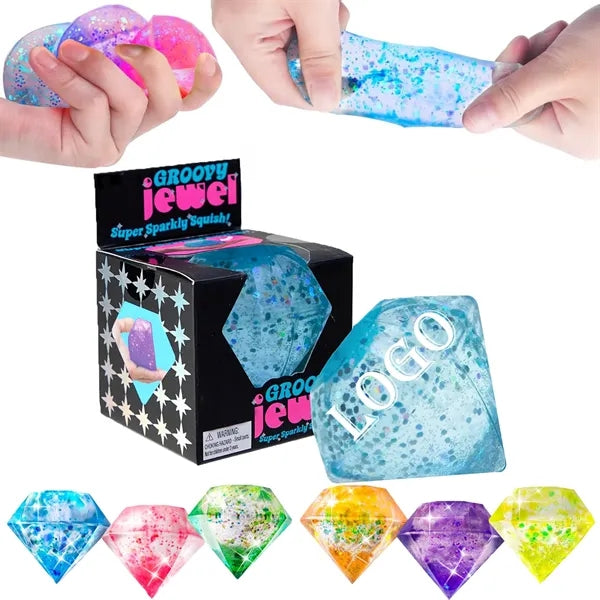 Glitter Diamond Stress Relief Squeeze Toy