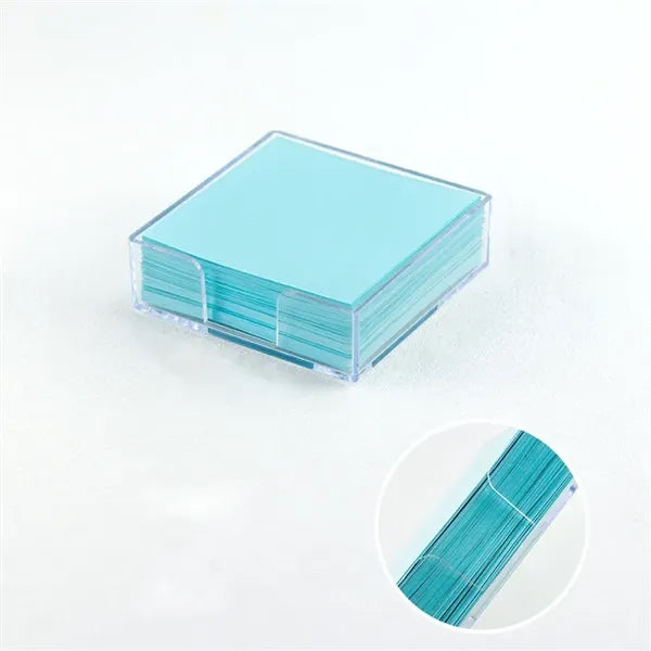 Transparent Fashion Inviscid Note Paper Storage Box