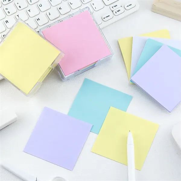 Transparent Fashion Inviscid Note Paper Storage Box