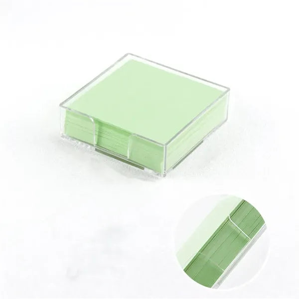 Transparent Fashion Inviscid Note Paper Storage Box