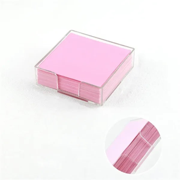 Transparent Fashion Inviscid Note Paper Storage Box