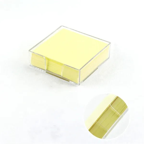 Transparent Fashion Inviscid Note Paper Storage Box