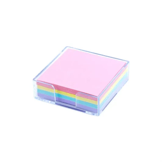 Transparent Fashion Inviscid Note Paper Storage Box