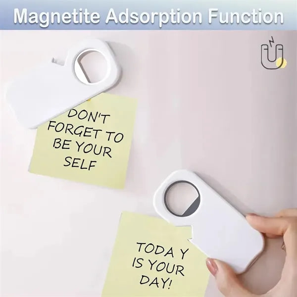 3-in-1 Magnetic Bottle Opener for Refrigerator