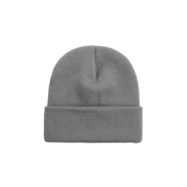 Printed Unisex Knitted Cuff Beanie