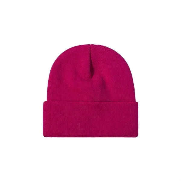 Printed Unisex Knitted Cuff Beanie