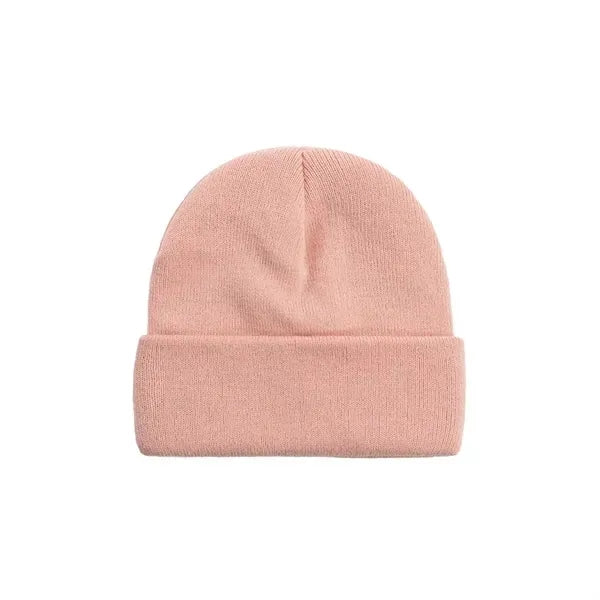 Printed Unisex Knitted Cuff Beanie
