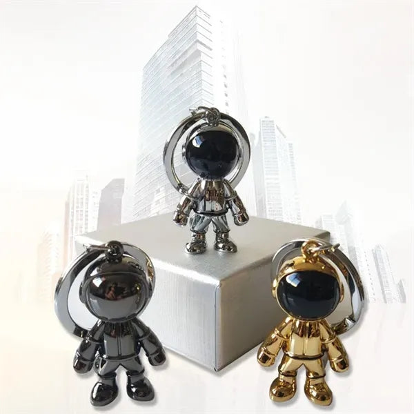 Astronaut Keychain Metal Space Man Gift Key Holder