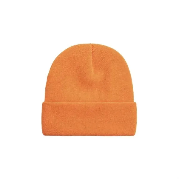 Printed Unisex Knitted Cuff Beanie
