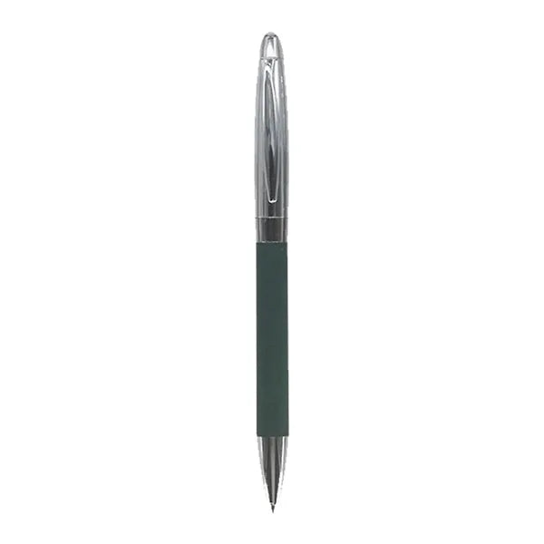 Quick-Dry Smooth Writing PU Leather Stainless Steel Pen