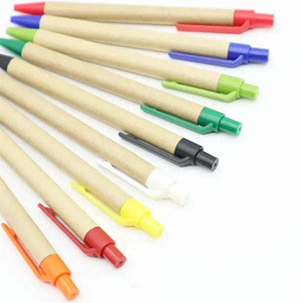 Eco Kraft Paper Lightweight Smooth Writing Ballpoint Pen