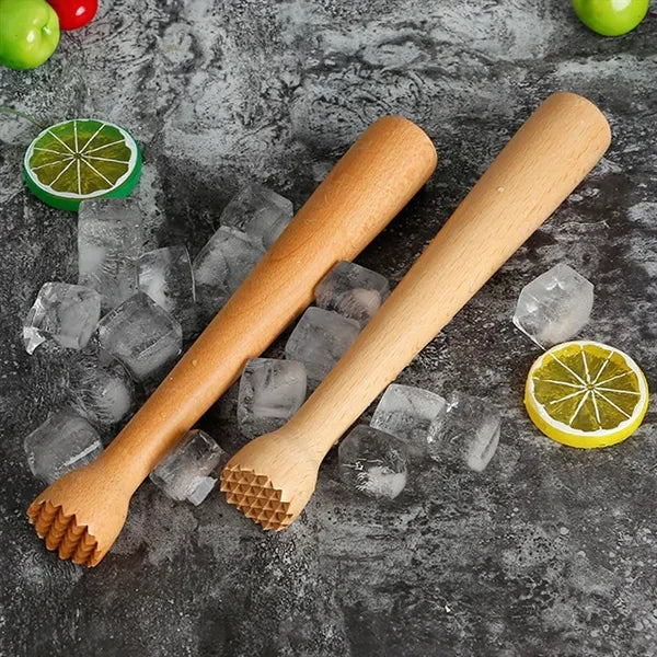 Versatile Eco-Friendly Natural Beech Wood Juice Hammer