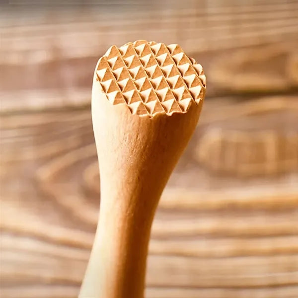 Versatile Eco-Friendly Natural Beech Wood Juice Hammer