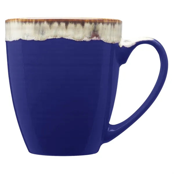 17 oz. Water Color Drip Ceramic Personalized Mug
