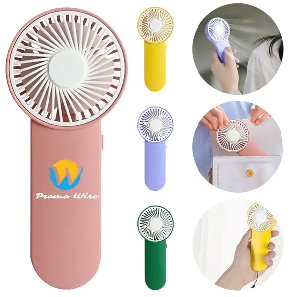 Lightweight Quiet Rechargeable Powerful Cooling Handheld Fan