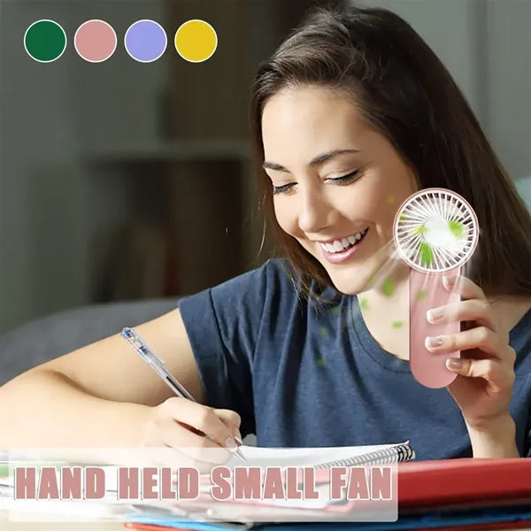Lightweight Quiet Rechargeable Powerful Cooling Handheld Fan