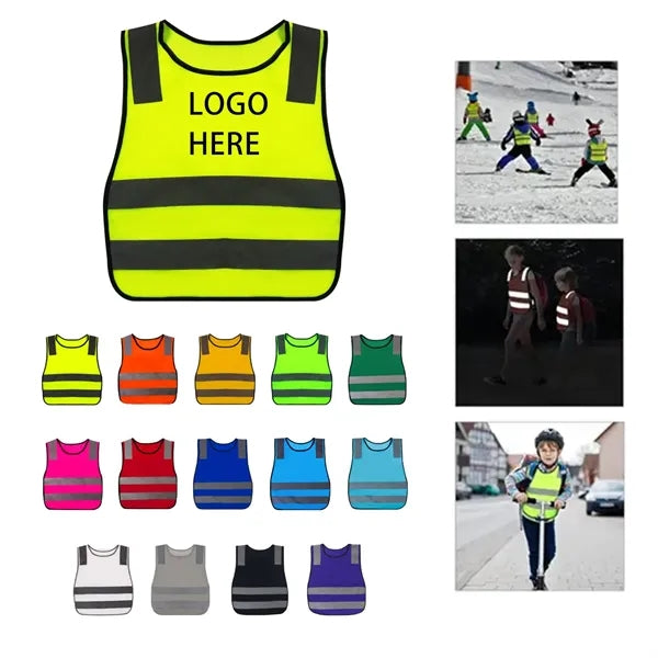 Kids High Visibility Reflective Safety Vest