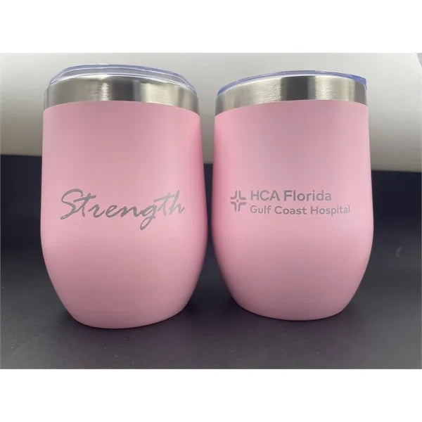 12oz Stainless Steels Eggshell Coffee Cup