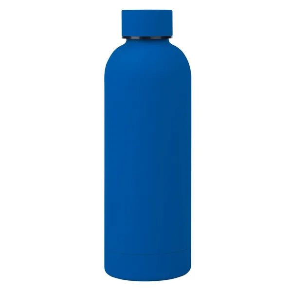 17oz Rubberized Stainless Steel Water Bottles