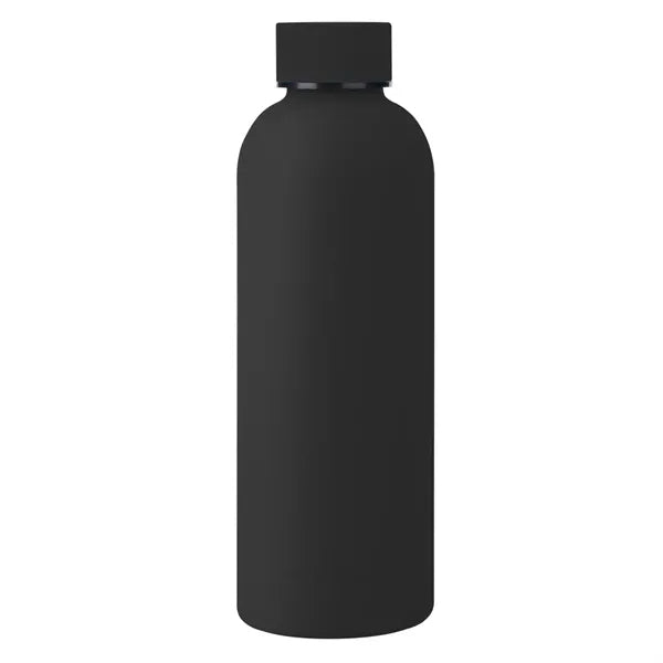 17oz Rubberized Stainless Steel Water Bottles