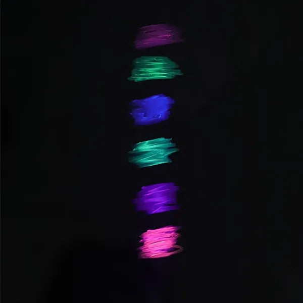7-Color Luminous Body Paint Crayon Set