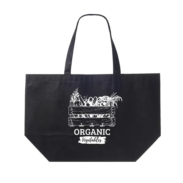 Non-Woven Polypropylene Tote - 20"W x 13"H x 8"D