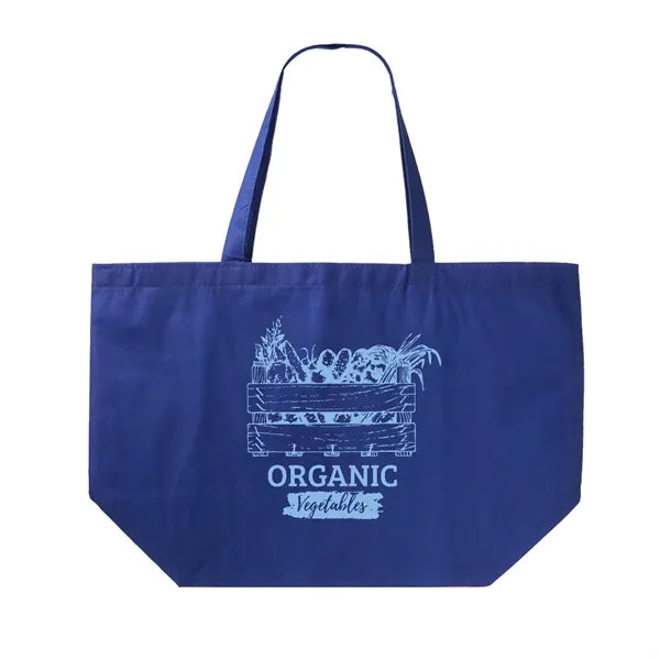 Non-Woven Polypropylene Tote - 20"W x 13"H x 8"D