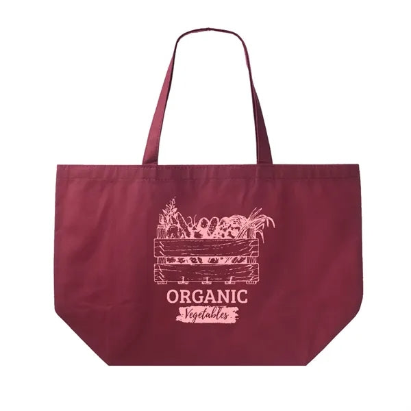Non-Woven Polypropylene Tote - 20"W x 13"H x 8"D